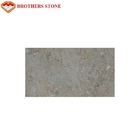 雲浮市の平方メートルの大理石の床の設計映像ごとのクリーム色ベージュ大理石のタイルの大理石の価格
