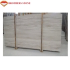 ベスト セラーの中国の木の穀物の白い大理石の平板の大理石の床タイル