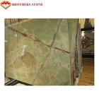 2018大きいサイズの薄緑のオニックスの石の緑のオニックス大理石の平板の価格