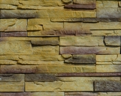 軽量ポリ塩化ビニールの人工的な培養された石造りのパネル3D PUポリウレタンのどの壁のベニヤ