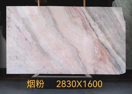 18 20mm 厚さ ピンクの石板 テーブルや壁板の完璧な選択