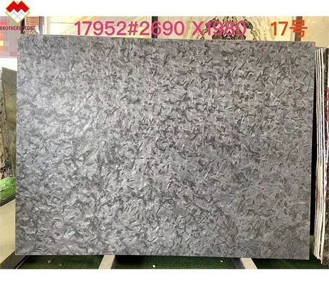 ブラックスクォーツィート石 ウォールフロア Versace ダークグレー キッチンカウンタータップ バニティ