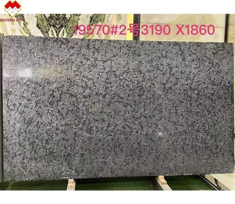 ブラックスクォーツィート石 ウォールフロア Versace ダークグレー キッチンカウンタータップ バニティ