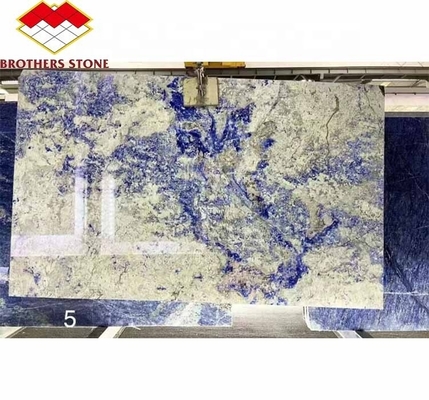 大型スラブ 現代の豪華石 ホワイト静脈 リビングルーム用のクロイソンヌ大理石 床タイル