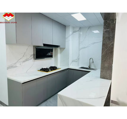 大型白色ナノ大理石 現代のデザインのカウンタートップのための最適な選択