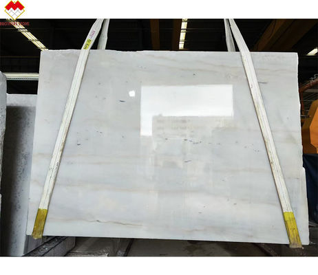 大型スラブ 室内装飾部品 洗面具 天然マケドニア 白色大理石床タイル