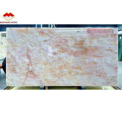 豪華な現代的なホテルの浴室シンクデザインのための大きなスラブ磨き水晶大理石