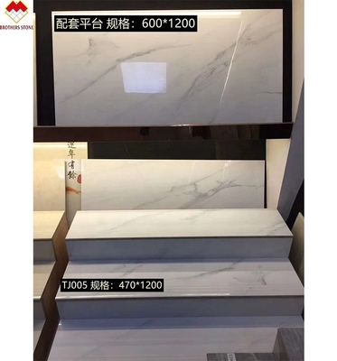 グラス化 磨きされたセラミック 床タイル 安い価格 中国で全身 1200*470mm ポルセラン階段タイル
