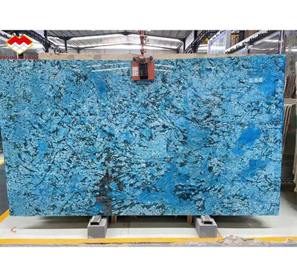 モダン・ラグジュアリー・ファンタジー 青い石 カルサイト・マーブル 卓上