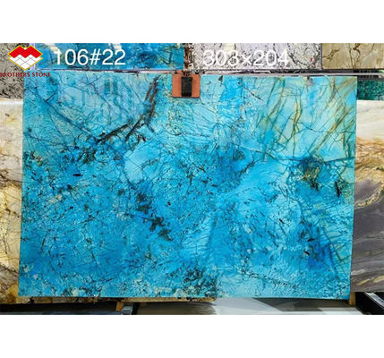 モダン・ラグジュアリー・ファンタジー 青い石 カルサイト・マーブル 卓上