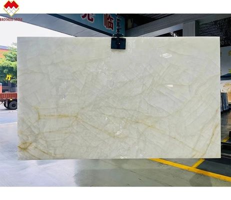 氷河期オニックスクォーツィート石壁パネル 洗面台コンポーネント