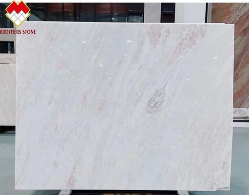 モダンデザイン ビラ 透明 輝く ローズ レインボー オニックス マルブル スラブ