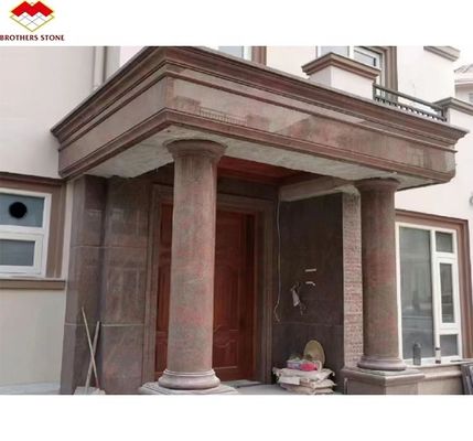 2700kg/m3 グラニット石 手彫り 尺寸に合わせて切った柱 外側の柱設計