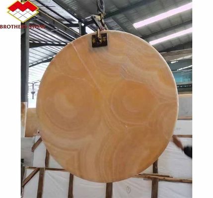 表面仕上げ デザイン 裏照明 盆や食卓用 オレンジ玉石