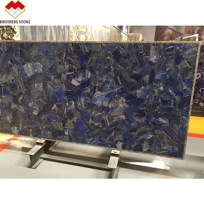 モダンタイル 青色 バヒア 玉 青色 レムリアン 青色 グラニート スラブ インテリア装飾用