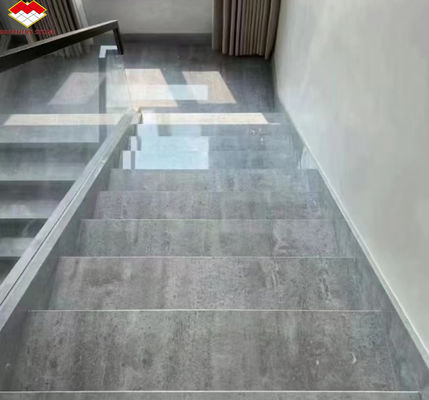 ODMOEM ユンフ内にあるホテル用 滑らかな月光灰色大理石の床階段