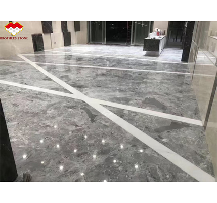 インシャ イタリア グレー マルブルストーン ホテルの床と内部の家階段のための大きなスラブ