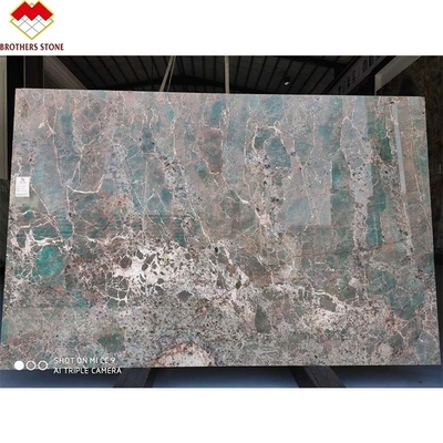 タイルと大理石の床 ビラ島のためのブラジルアマゾン緑色クォーツイト石板