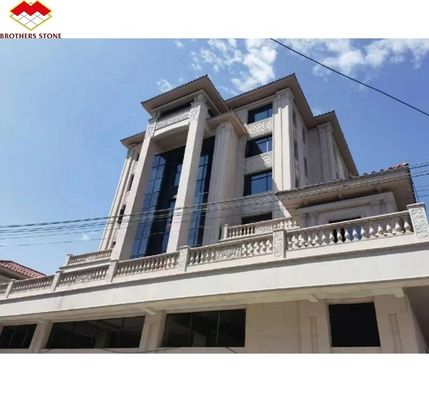 外壁の壁カバーのためのサイズに切断された花岩 現代的なデザインと高密度