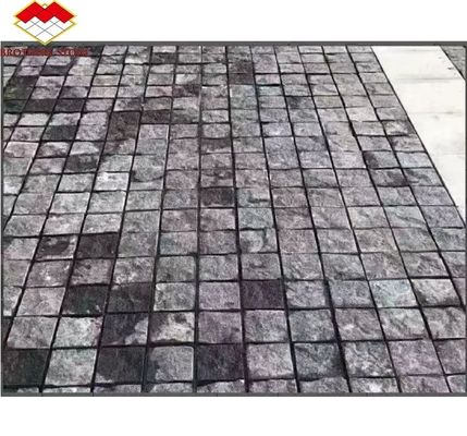 10x10x10 サイズカット グレー 燃焼 グランイト キューブ ストーン で あなたの 家 の 外部 を 改良 する