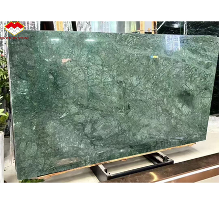 インド 暗緑色 オニックス 石 玉 緑色 大理石 スラブ 豪華 な 家 の 装飾 品