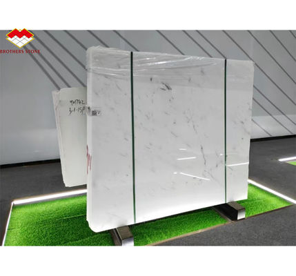 ユンフ・ブラザーズ・ストーン 最安値 白い美人玉 灰色の静脈で 高品質の大西洋の白い大理石フェニール