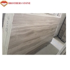 浴室および台所床タイルの装飾のためのイタリアの白い木製の大理石の平板