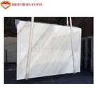 純粋で白い大理石の石造りの平板、耐久力のある純粋で白い大理石の床タイル