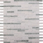 白黒ガラス モザイク・タイル、3D三角形の円形の大理石のモザイク壁のタイル30x30