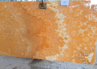 流行の設計蜂蜜のオニックスの平板、TVの背景のためのオレンジ オニックス大理石