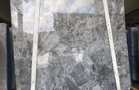 イタリアの明るく自然な石造りの大理石/銀製灰色色の大理石のタイルのスラブ床30x30cm