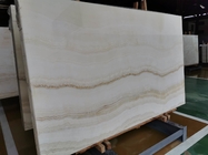 壁パネルのための木の白いバックリットの16mmのヒスイのオニックスの平板