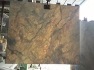 Yaboの白い大理石の石の平板の半透明な灰色の雲1.5cm厚く