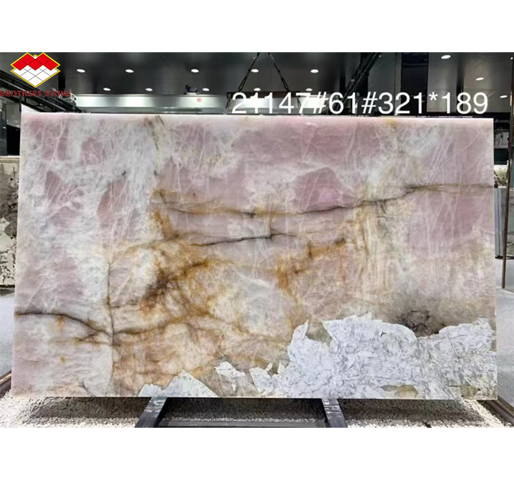 磨いたブラジルのパンドラ大理石 現代のスタイル パタゴニアの壁パネル