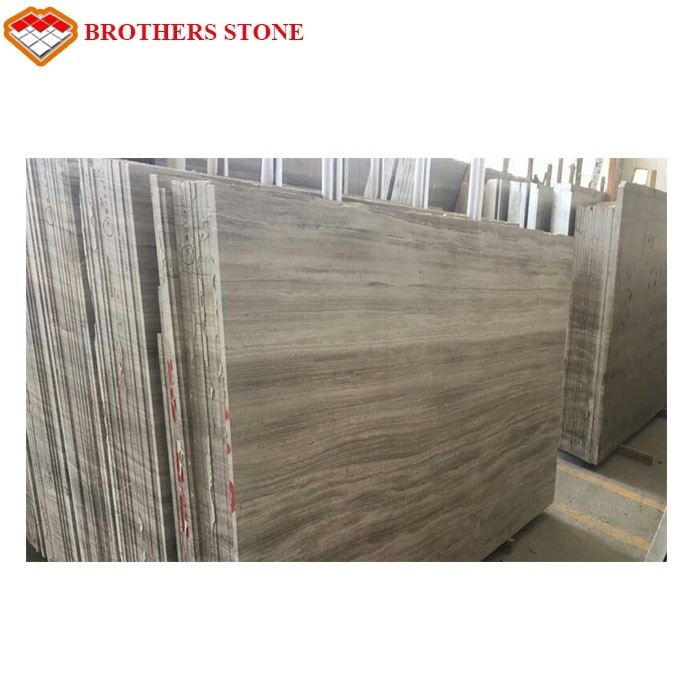 中国の白い木製の長いストリップの壁および床の大理石のタイル